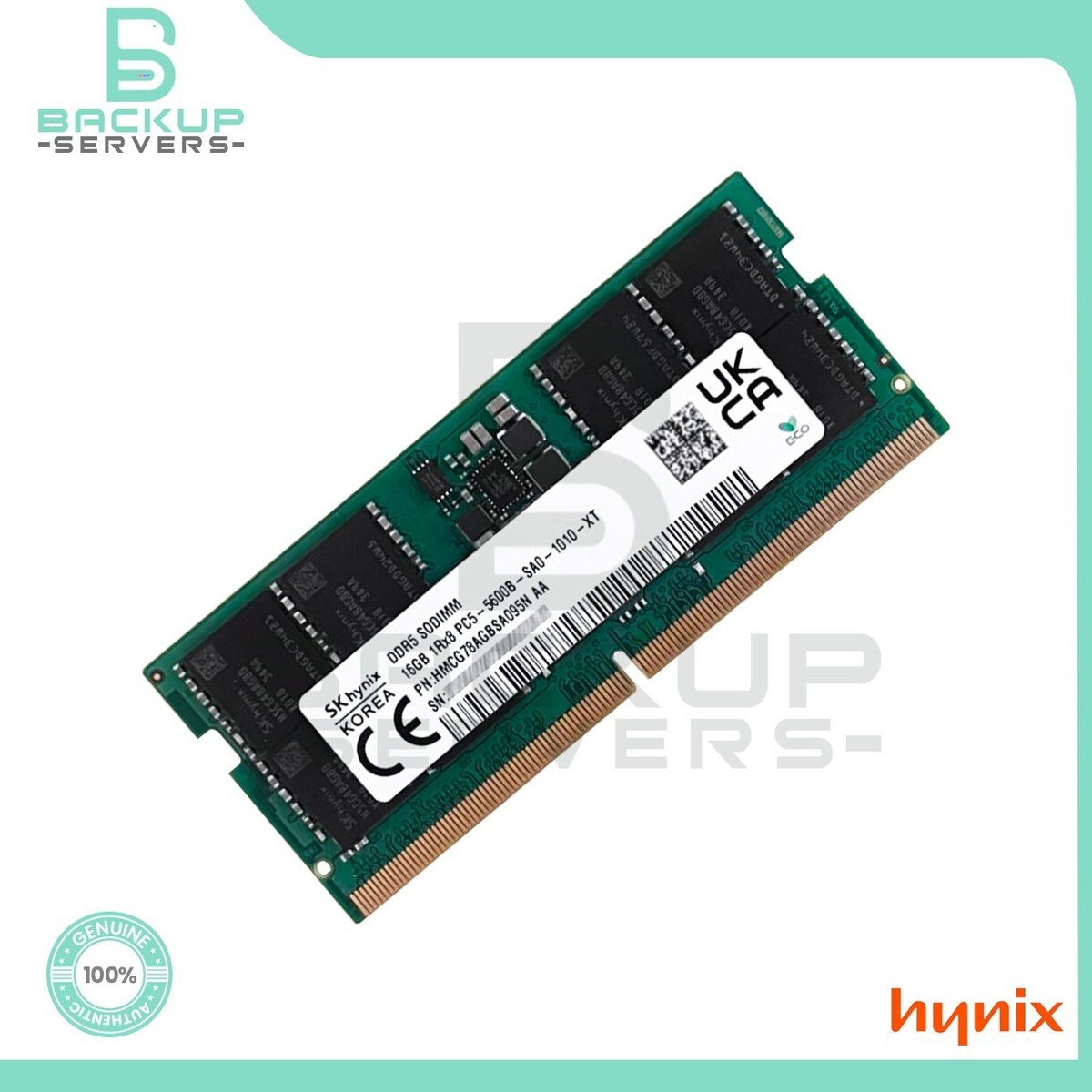 HMCG78AGBSA095N Hynix 16GB 5600MHz PC5-44800 262Pin CL46 1Rx8