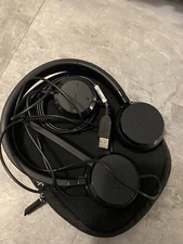 Jabra Evolve W23L Wired Headphones USB Stereo Black Color