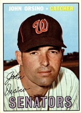 1967 Topps 207 John Orsino EX #D340441