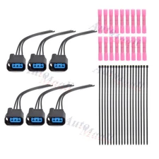 6pcs Ignition Coil Connector Plug Set for 30520-PMA-007 30520-PNA-007 099700-070