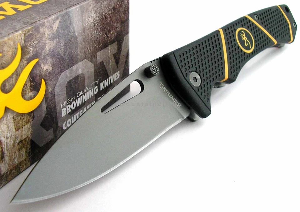 Cuchillo Browning Long Haul 352 8"/4.5" Hoja de Titanio Goma Hdl DESCONTINUADO Foto 3 de 4