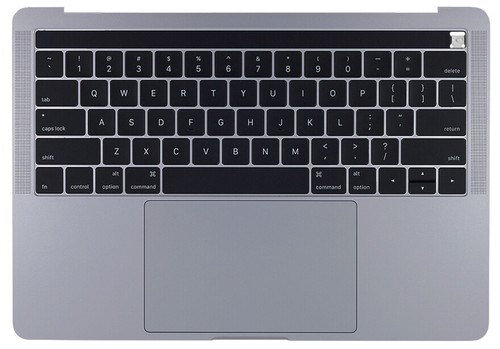 OEM Top Case Palmrest + Keyboard For 13" MacBook Pro A1706 Space Gray C