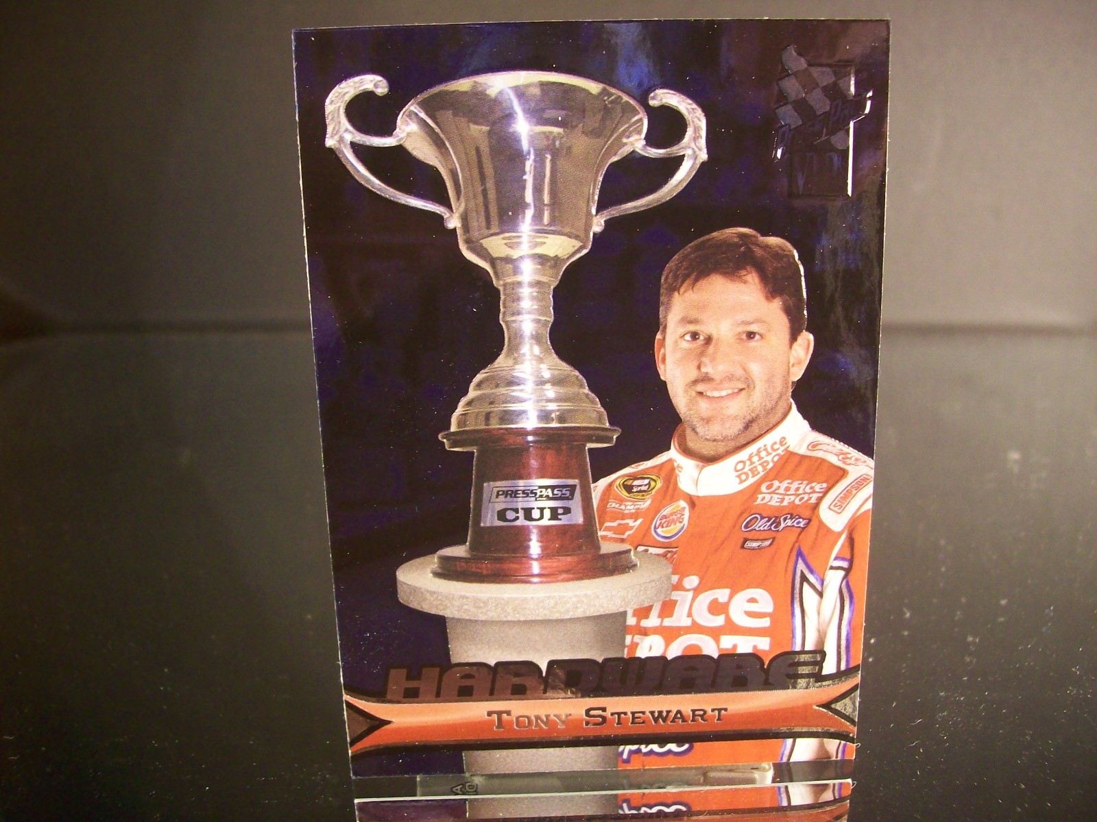 Insert Tony Stewart 14 Office Depot Press Pass 2009 Card H 7 9 