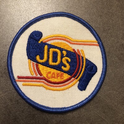 JD's Cafe Patch - 3 inches x 3 inches 