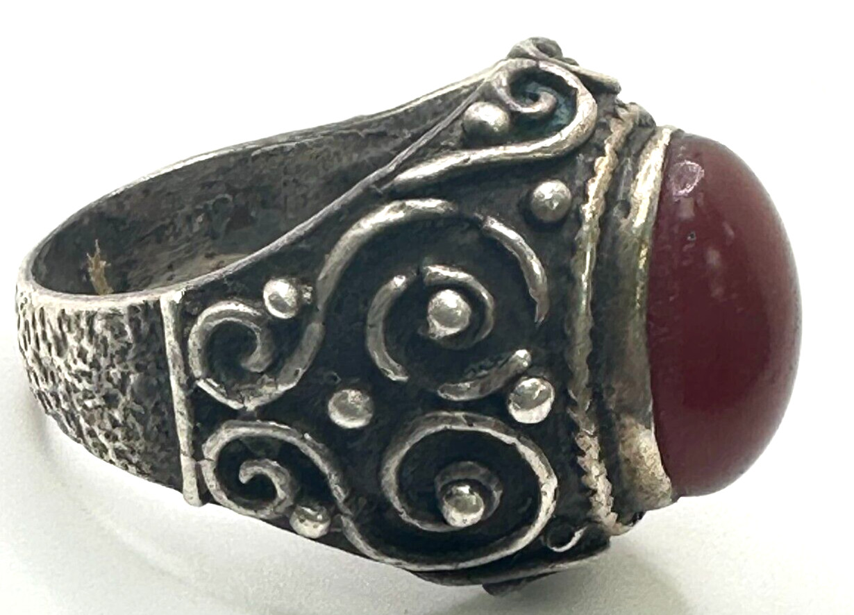 Sterling Silver Jasper Ring - image 3