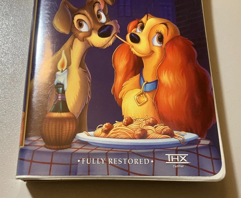 Lady and the Tramp - VHS 2006 - Masterpiece THX clamshell with original inserts! - Image 4 of 4