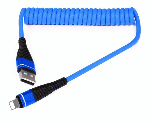 Neuf 1m Câble Rétractable pour IPHONE IPAD Rapide Charge 3.0 USB #934