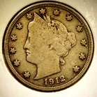 Photo of a 1912-D Liberty Nickel from an eBay listing that sold on Jul 15, 2026