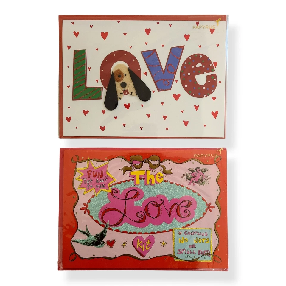 PAPYRUS Lot of 10 Valentine's Day Cards - New In Package - Embellished & Sound - Image 3 of 4