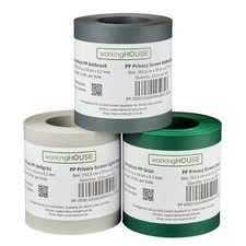 PP 0,7 mm  Sichtschutzstreifen stabiler Zaunsichtschutz Zaunblende RESTPOSTEN