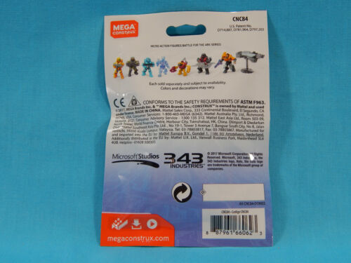 Mega Construx Halo Battle for the Ark Spartan Mark IV Yellow New Sealed Bag 2017 - Picture 2 of 2