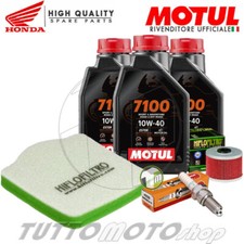 Tagliando HONDA XL 600 RM-LM 1985 1986 1987 Kit Olio Motul 7100 Filtri Candela