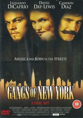 Banden Of New York (2002) 2-Disc Set DVD, Leonardo Dicaprio Gebiet 2] - Bild 1 von 2
