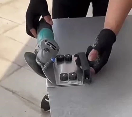 45 Degree Angle Grinder Tile Chamfering Stand Angle Tile Chamfer Cutting Tool - Picture 11 of 13