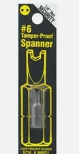 Best Way Tools  #6  Spanner  Screwdriver Bit  1/4 in. Dia. x 1 in. L 1 pc.