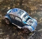 1967 Mattel Hot Wheels Redline Custom Volkswagen Blue