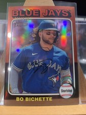 2024 Topps Heritage - Bo Bichette #152 Chrome Refractor /575 Blue Jays NY Mets