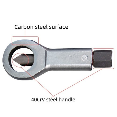 #ad 2pcs Nut Remover Tool Set for Removing Corroded Rusted Stuck Damaged Nuts $33.12