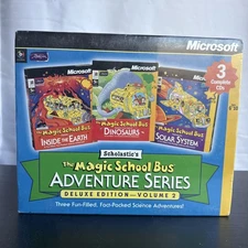 Scholastic's Magic School Bus Adventure Series Deluxe Edition Vol 2 - 3 CDs New