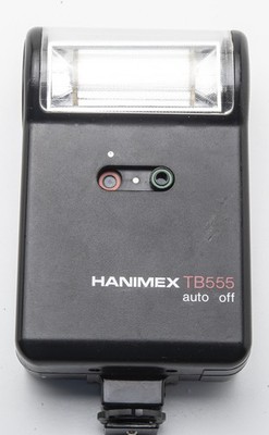 Hanimex TB555 TB 555 Flash Blitz Blitzgerät Aufsteckblitz - Mittenkontakt