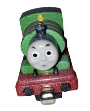 Thomas  Friends Take Along - 2002 Snowy Percy Diecast Train Christmas