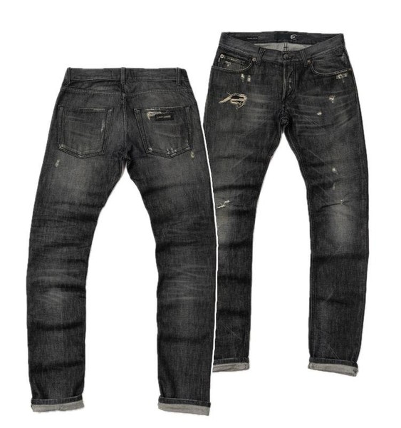Men Just Cavalli Jeans Grey Cotton 30 / S / 44