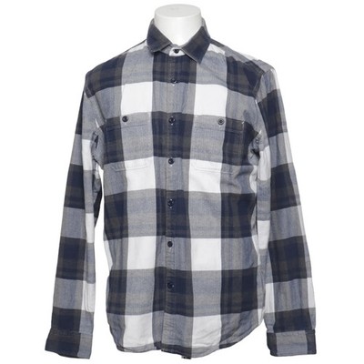 Express, Flanellhemd, Größe: L, Blau/Grau/Weiß, Baumwolle, Karo, Flanell #Hnj