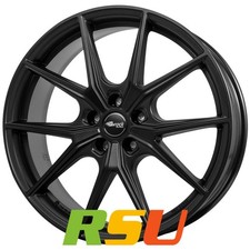 Brock B40 satin-black lackiert 9x19" ET24 LK5 108 ML 65.1 Alufelgen 19 Zoll