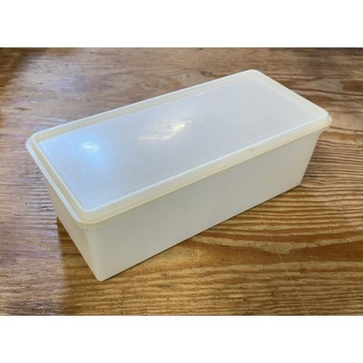 Vintage Tupperware Bread Keeper 606-1 & 607-3 Bread Storage Container