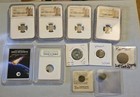 Lot Of Ancient And Medieval Coins - Graded Slabs - Flips -