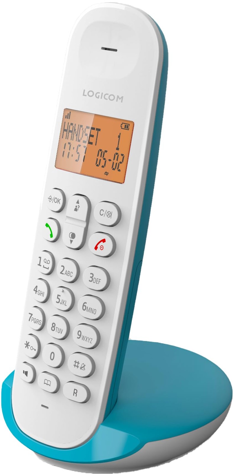 Téléphone sans fil Iloa 150 pour seniors avec touches lisibles