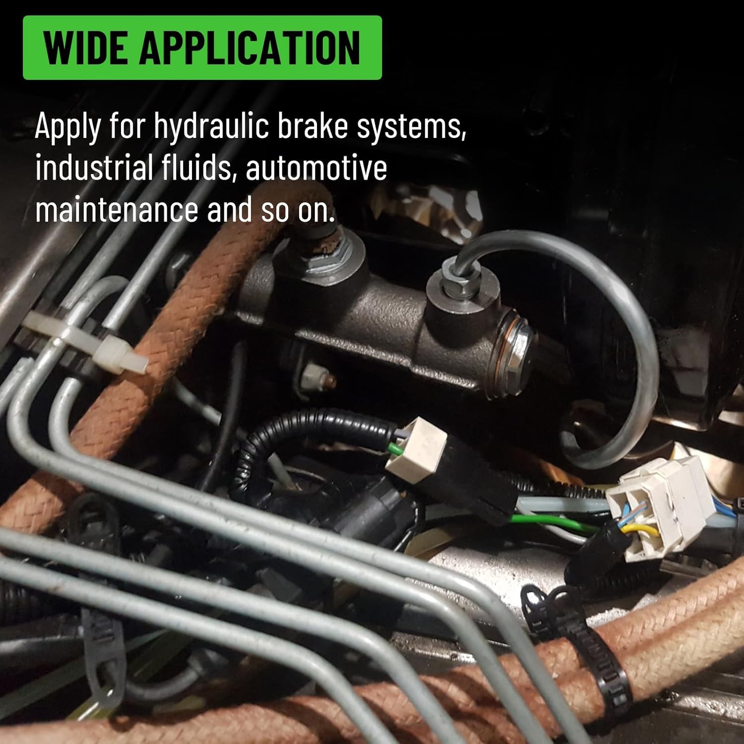 Car Brake Line Repair Kit 3/16 + 1/4 25 FT Pipe Single Flaring Tool Nuts Fitting