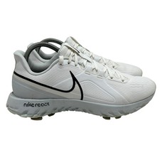 Nike React Infinity Pro Golf Shoe Cleats Black White Mens Size 8 US CT6620-105