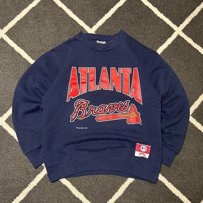 Vintage Atlanta Braves Nutmeg Crewneck Sweatshirt AN62155