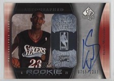 2005-06 SP Authentic Rookie Authentics 755/1299 Lou Williams Louis #120 Auto 2d0
