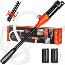Portable Transfer Pump Battery Operated Electric Siphon Pump for Gas, Fuel, Dies