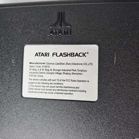 Atari Flashback Game Console Console Gaming System D10610 One Controller