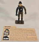 GI Joe 1983 MAJOR BLUDD Hasbro with File Card & Backpack; New O-ring!