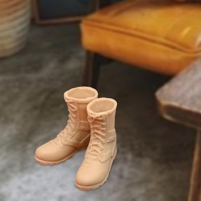 1:12 Action Figur Schuhe Damen Puppe Kostüm Zubehör Stiefel Mode Freizeit