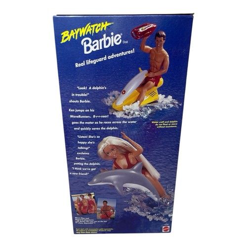 1994 Mattel Barbie Baywatch Rescue Boat (67207) & Baywatch Barbie Puppe (13199) - Bild 14 von 14