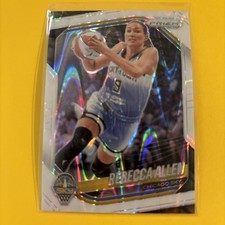 2025 Panini Prizm WNBA - Rebecca Allen #67 White Seismic Prizm