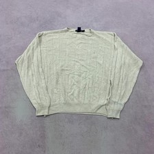 Nautica knitted jumper Chunky knit sweater Men's L