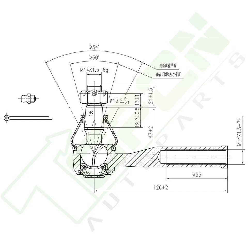 2 Front Wheel Bearing + 2 Tie Rod Fits 2002-2004 2005 Ford Explorer Mountaineer Foto 2 de 4