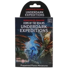 Dungeons & Dragons Underdark Expeditions Painted Plastic 4 Figure Miniatures BOX