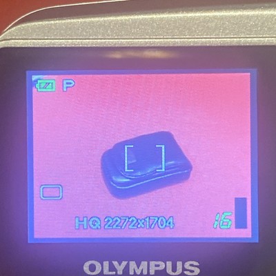 Olympus Camedia C-470 Zoom 4.0MP Compact Digital Camera Silver +
