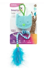 Smartykat Twirly Tail Hanging ELECTRONIC INTERACTIVE Cat Toy Spins & Twirls New