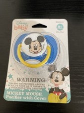 Disney Baby Mickey Mouse Pacifier with cover BPA Free 0 Month