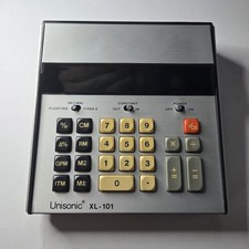 Vintage Unisonic XL-101 Electronic Desktop Calculator VFD Display - USED