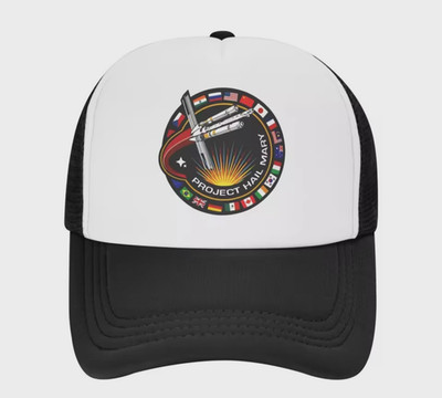 Ryland Grace Project Hail Mary Sci-Fi rocky Outfits Mesh Foam Trucker Hat Summer