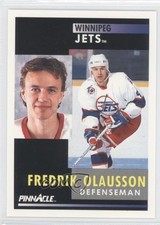 1991-92 Pinnacle Fredrik Olausson #74 0a1